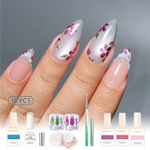 Trendy Nail Design Kit - No.9 Flower Garden